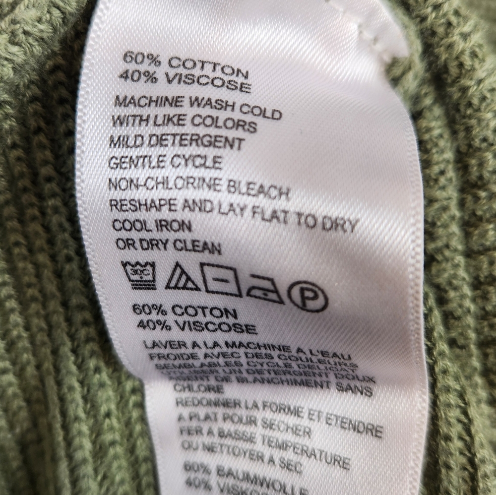 Tommy Bahama sweater women‎ Size XS Green casual - Picture 4 of 4